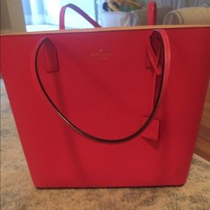 Kate Spade Coral and Light Pink Purse